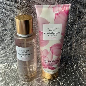 Victoria Secrets Pomegranate & Lotus Set